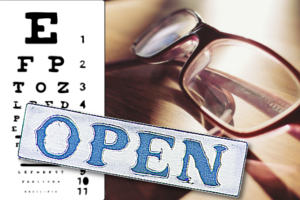We are open